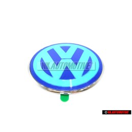VW Originale Posteriore Logo Emblema Simbolo Blu Bianco - 1C0853630L 39A