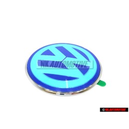 VW Originale Posteriore Logo Emblema Simbolo Blu Bianco - 1C0853630L 39A