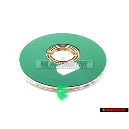 VW Originale Posteriore Logo Emblema Simbolo Blu Bianco - 1C0853630L 39A