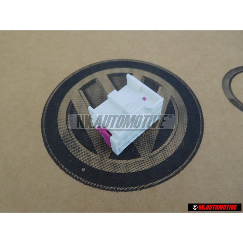 VW Originale Portacontatti Piatto Con Bloccaggio Contatti - 1K0972929E
