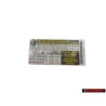 VW Originale Etichetta Per Pressione Pneumatici - 1K0010647M
