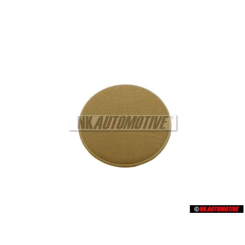 VW Originale Mascherina Altoparlante Finta Beige Sole - 3B0868645 7H7