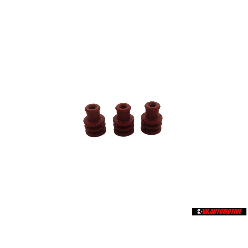 3x VW Originale Sigillatura Cavo Singolo - 357972741A