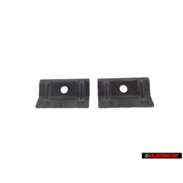2x VW Originale Lista Fissaggio Per Batteria - 8D0803123A