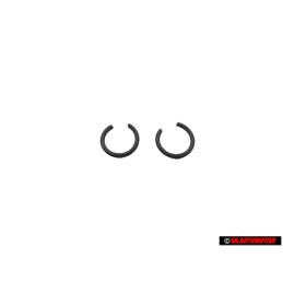 2x VW Originale Anello Di Sicurezza - N 90015401