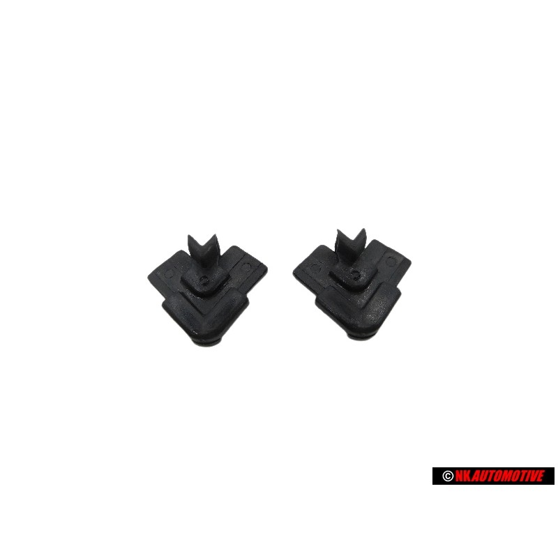2x Audi Originale Modanatura Angolare Per Cristallo Porta - 855853339B