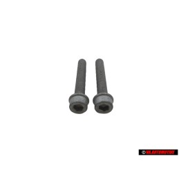 2x Audi Originale Vite Cilindrica A Collare Con Testa Esagonale - N 91058802
