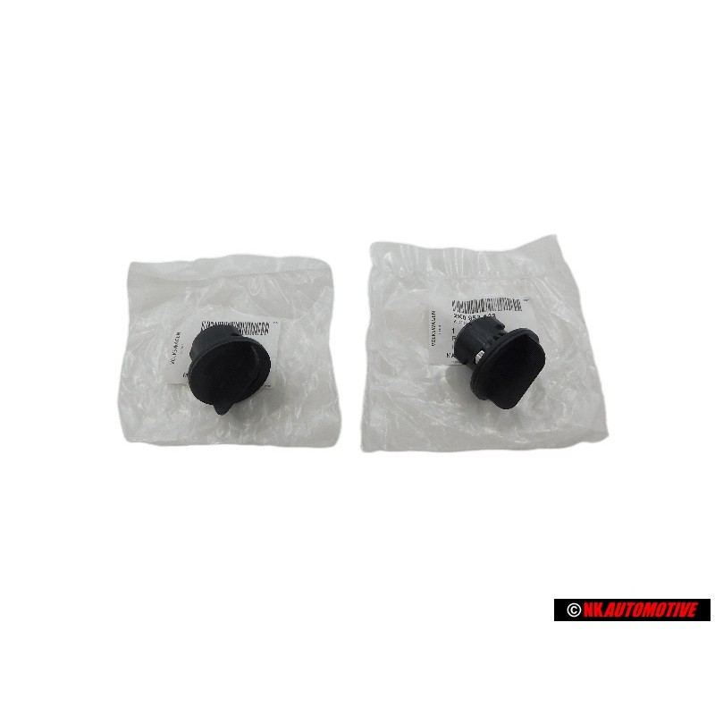 2x VW Originale Alloggiamento Per Portalampada - 2K0953123