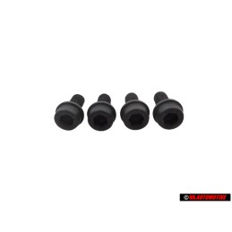 4x VW Originale Vite Cilindrica Con Testa Esagonale Interna - N 90729401