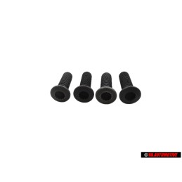 4x VW Originale Vite Testa Lenticolare - N 90698401