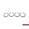 4x VW Originale Anello Di Sicurezza - 171407635A