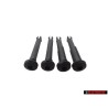 4x VW Originale Guida Per Poggiatesta, Registrabile Nero - 811881939 01C