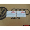 2x Audi Originale Etichetta 'Alarm' - 443010026J