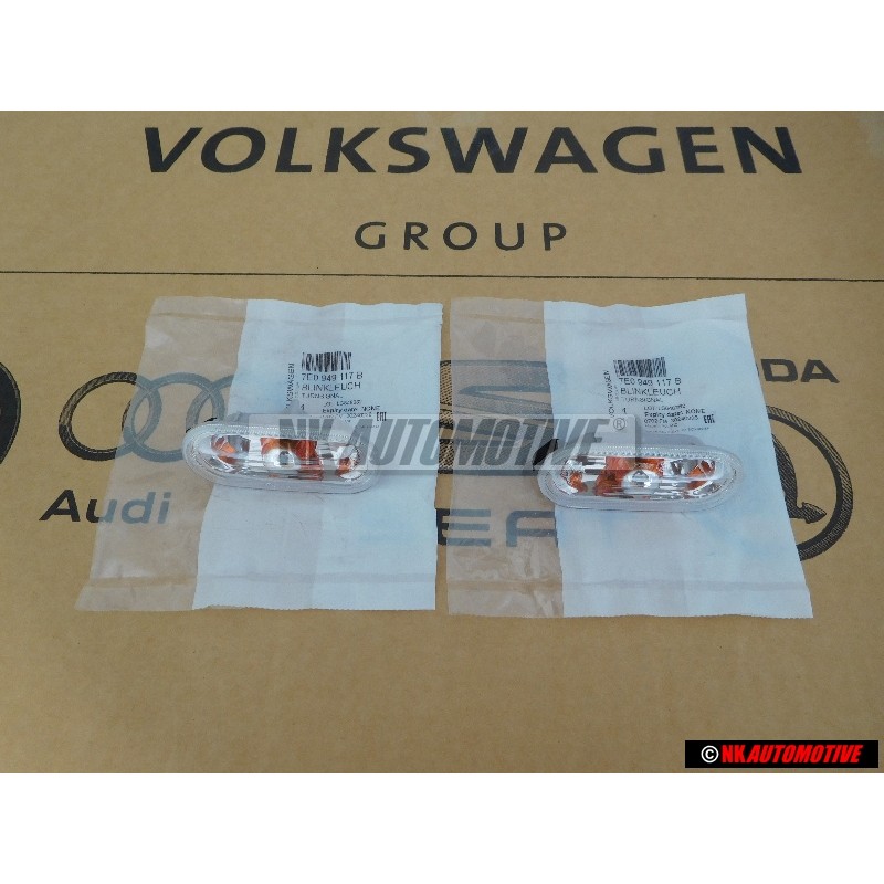 2x VW Originale Indicatore Di Direzione - 7E0949117B