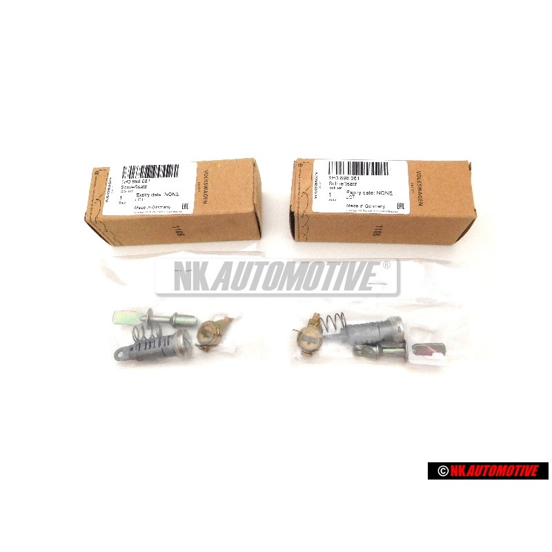 2x VW Originale Serie Riparazione Per Cilindretto Chiusura - 1H0898081