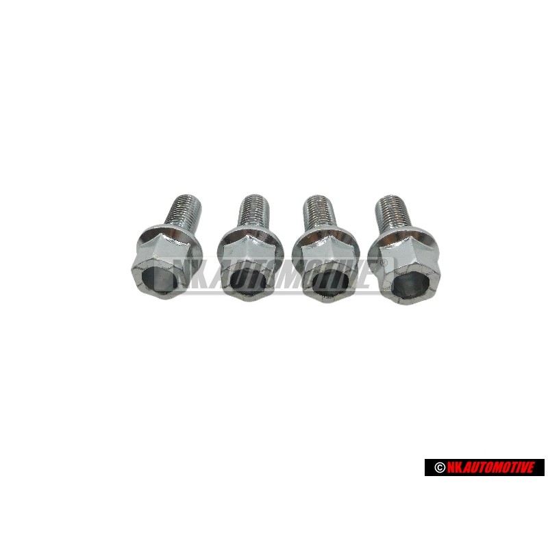 4x VW Originale Bullone Ruota - 3A0601139