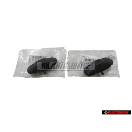 2x VW Originale Ugello Spruzzatore, Termico Nero Satinato - 5M0955986C 9B9