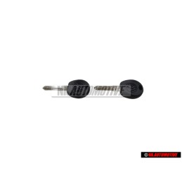2x VW Originale Chiave Principale Pezzo Grezzo - 357837219A ROH