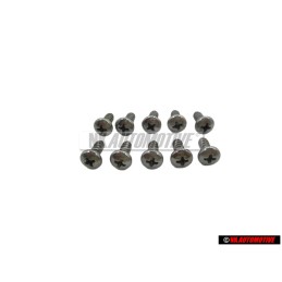 10x VW Originale Vite Lenticolare Lamiera - N 0139681