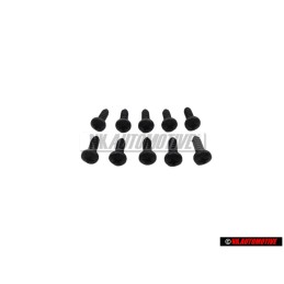 10x VW Originale Vite Lenticolare Lamiera - N 01396626