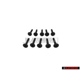 10x VW Originale Vite Per Lamiera - N 90157502