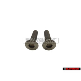 2x VW Originale Vite Testa Lenticolare - N 0214163
