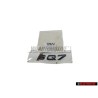 Audi Originale SQ7 Posteriore Logo Emblema Scritta Nero Rosso - 4M0853735A T94