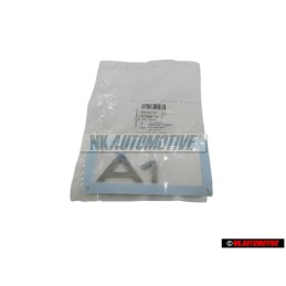 Audi Originale A1 Posteriore Logo Emblema Scritta Cromo - 8X0853741 2ZZ