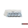 Audi Originale Anelli Posteriore Logo Emblema Simbolo Cromo - 4KE853742 3Q7