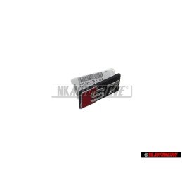 Audi Originale S7 Fronte Logo Emblema Scritta Nero Cromo Rosso - 4G8853736A 2ZZ