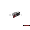 Audi Originale S7 Fronte Logo Emblema Scritta Nero Cromo Rosso - 4G8853736A 2ZZ