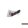Audi Originale RS7 Fronte Logo Emblema Scritta Nero Cromo Rosso - 4G8853736D 2ZZ