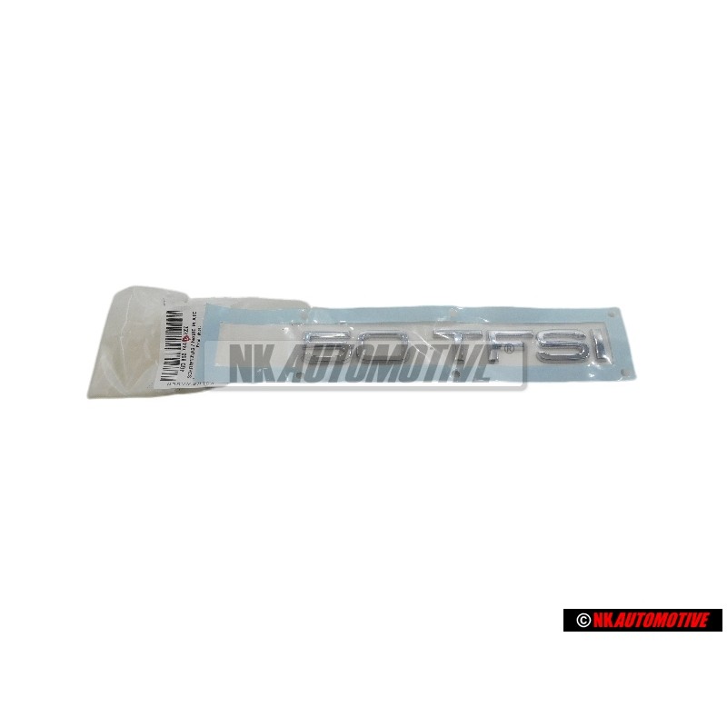 Audi Originale 50 TFSI Posteriore Logo Emblema Scritta Cromo - 4GD853744D 2ZZ