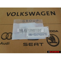 Audi Originale E-TRON Posteriore Logo Emblema Scritta Cromo - 4KE853741 3Q7