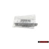 Audi Originale QUATTRO Cruscotto Logo Emblema Scritta Cromo - 4M0857237A 3Q7