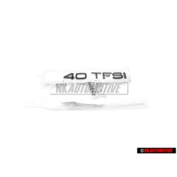 Audi Originale 40 TFSI Posteriore Logo Emblema Scritta Nero - 83A853744A T94