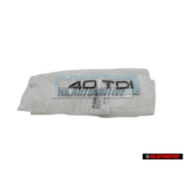 Audi Originale 40 TDI Posteriore Logo Emblema Scritta Nero - 83A853744C T94