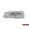 Audi Originale 40 TDI Posteriore Logo Emblema Scritta Nero - 83A853744C T94