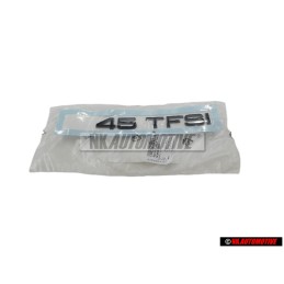 Audi Originale 45 TFSI Posteriore Logo Emblema Scritta Nero - 83A853744D T94