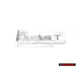 Audi Originale 1.4T Posteriore Logo Emblema Scritta Cromo - 8P0853743H 2ZZ