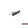 Audi Originale TTS Fronte Logo Emblema Scritta Nero Cromo Rosso - 8S0853736A 2ZZ