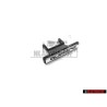 Audi Originale QUATTRO Fronte Logo Emblema Scritta Nero Cromo - 8U0853736 T94