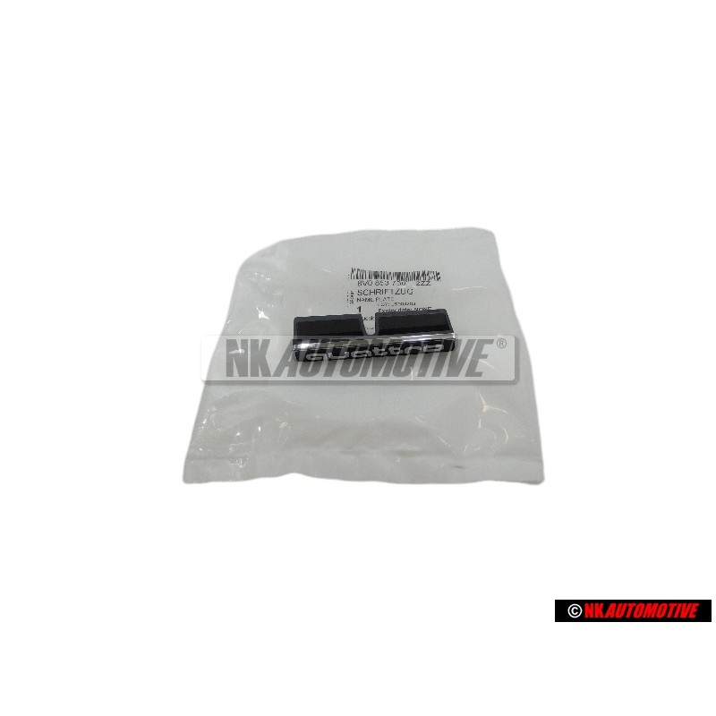 Audi Originale QUATTRO Fronte Logo Emblema Scritta Cromo - 8V0853736 2ZZ