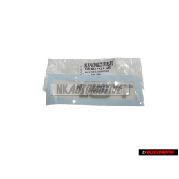 Audi Originale 1.5T Posteriore Logo Emblema Scritta Cromo - 8V0853743A 2ZZ