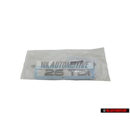 Audi Originale 25 TDI Posteriore Logo Emblema Scritta Cromo - 8V0853744B 2ZZ