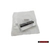 Audi Originale QUATTRO Fronte Logo Emblema Scritta Nero Cromo - 8V5853736 2ZZ
