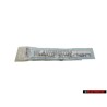 Audi Originale 40 G-TRON Posteriore Logo Emblema Scritta Cromo - 8W0853744A 2ZZ