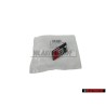 Audi Originale S1 Fronte Logo Emblema Scritta Nero Cromo Rosso - 8X0853736A 2ZZ