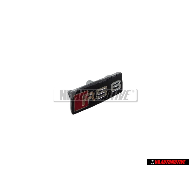 Audi Originale RS6 Volante Placca Logo Emblema Simbolo - 4G0419685A 5PR