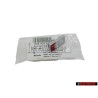 Audi Originale S7 Volante Placca Logo Emblema Simbolo Cromo Rosso - 4G8419685